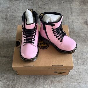 Pink Dr. Martens